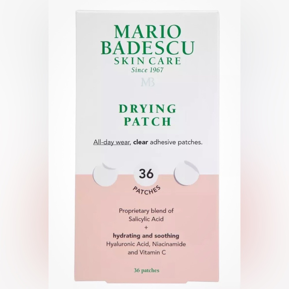 Mario Badescu Drying Patch 36 Clear Adhesive Patches- FACTORY SEALED IN BOX